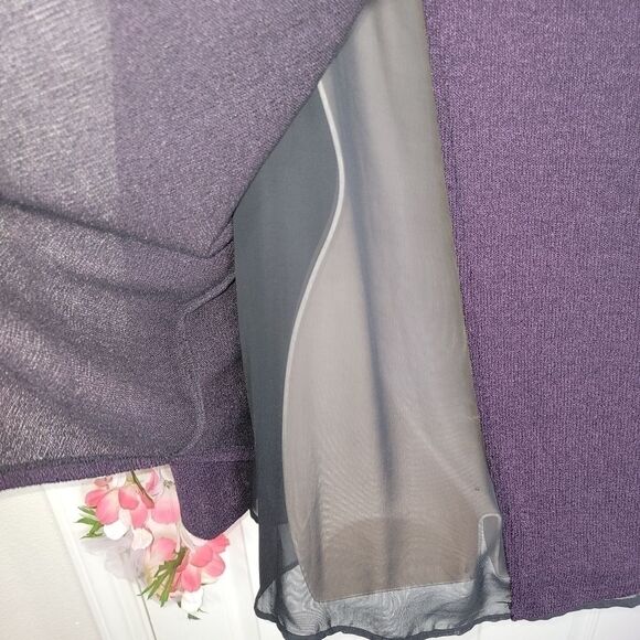 Gibson dark purple layered look open back large - Picture 6 of 9